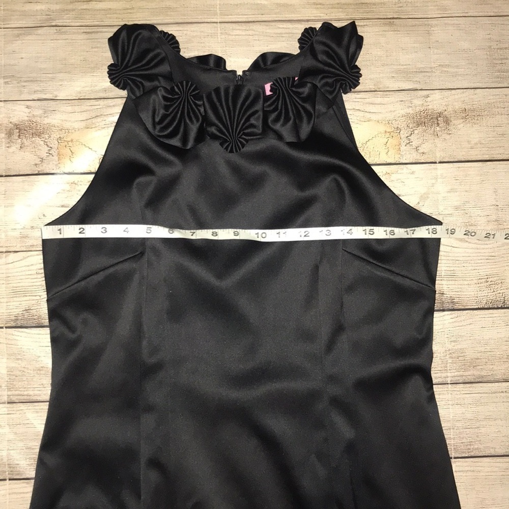 Eliza J LBD Black Sheath Dress - Picture 5 of 7